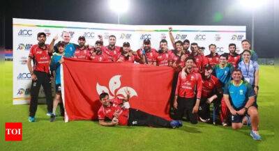Asia Cup 2022: Businessmen to delivery boys - Hong Kong cricketers shine on the big stage