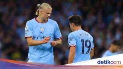 Bernardo Silva - Julian Alvarez - Erling Haaland - Ilkay Guendogan - Julian Alvarez: Aku Cocok Duet dengan Haaland! - sport.detik.com - Manchester - Argentina -  Man