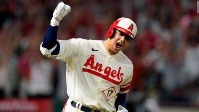 Gerrit Cole - Phil Nevin - Shohei Ohtani sets new record in Angels 3-2 win over the Yankees - edition.cnn.com - Usa - New York - Los Angeles - county Cole
