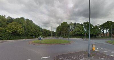 Woman, 66, fighting for life in hospital after roundabout smash