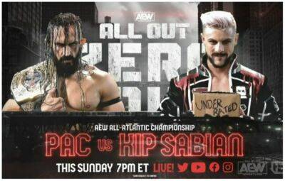 AEW: All-Atlantic Championship match confirmed for All Out - givemesport.com