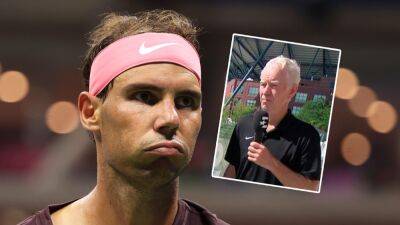 ‘Why throw me under the bus?’ - John McEnroe backs Rafael Nadal after being drawn into serving row at US Open