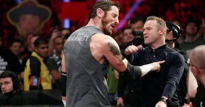Wayne Rooney - WWE: Footage of Wayne Rooney brilliantly slapping Wade Barrett on 2015 Raw - givemesport.com - Manchester - county Davie