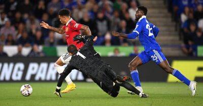 ‘Much better’ - Manchester United fans make Cristiano Ronaldo point after superb Jadon Sancho opener vs Leicester