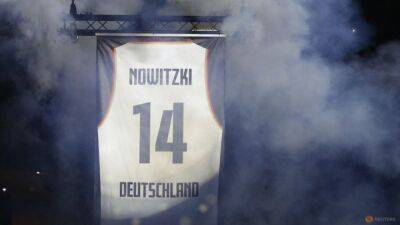 Dirk Nowitzki - Nowitzki's No. 14 jersey retired by German national team - channelnewsasia.com - France - Germany - county Bucks - county Dallas - county Maverick - Cuba