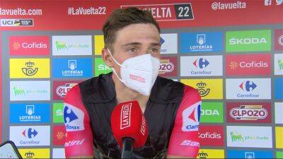 Richard Carapaz - La Vuelta 2022 - ‘S*** happens!’ – Remco Evenepoel reflective after initially raging about crash on Stage 12 - eurosport.com - Spain