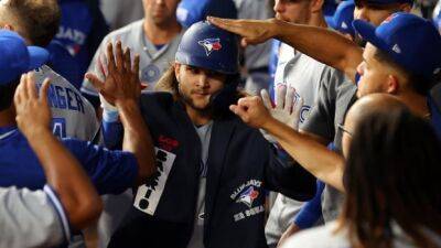 Bichette hits 5th homer in 4 games as Blue Jays beat Rangers