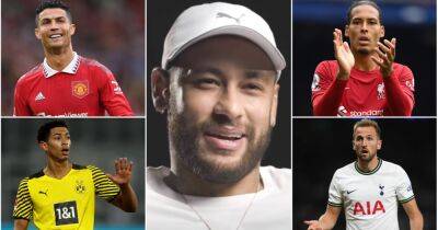 Neymar gives opinion on Cristiano Ronaldo, Messi, Van Dijk, Kane and other stars