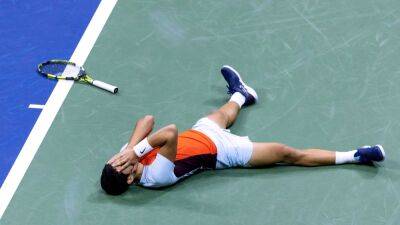 Rafael Nadal - Carlos Alcaraz - Casper Ruud - Michelle Obama - US Open: Alcaraz wins five-setter to join Ruud in final - rte.ie - France - Spain - Usa - Norway - New York - county Arthur - county Ashe