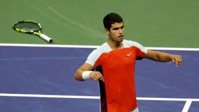 Carlos Alcaraz - Casper Ruud - Tireless Alcaraz on the cusp of Grand Slam glory - channelnewsasia.com - France - Usa - Norway - New York - county Arthur - county Ashe