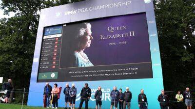 Keith Pelley - Elizabeth Ii - Wentworth falls silent as two-minute silence is observed in memory of the Queen at BMW PGA Championship - eurosport.com