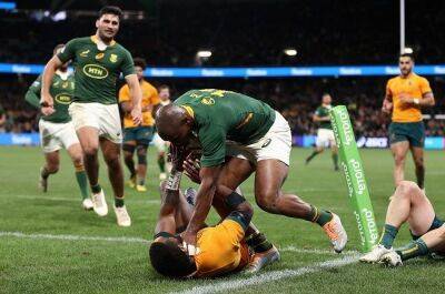 Chuffed Mapimpi 'bounces back' to help with Bok weakness: 'It's important for me to score'