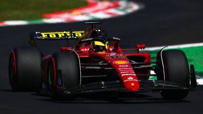 Max Verstappen - Lewis Hamilton - George Russell - Sergio Perez - Charles Leclerc - Carlos Sainz - Leclerc delights Tifosi with pole position at Italian Grand Prix - rte.ie - Italy - Singapore