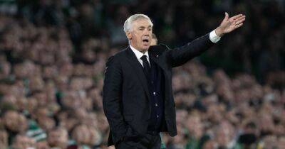 Carlo Ancelotti - Los Blancos - Carlo Ancelotti in Celtic admission as Real Madrid boss insists Champions League clash set the bar - dailyrecord.co.uk - Italy - Scotland