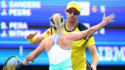 Ash Barty - U.S.Open - Jack Sock - Sanders, Peers win Mixed Doubles title at US Open - tsn.ca - Usa - Australia -  Sander - New York - county Sanders - county Todd