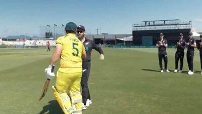 Watch: Kane Williamson-Led New Zealand Gives Aaron Finch Guard Of Honour In His Final ODI
