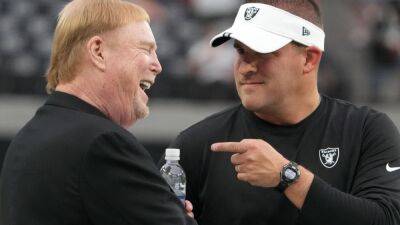 Torn between important games for both franchises he owns, Mark Davis will attend Las Vegas Raiders' season opener on Sunday