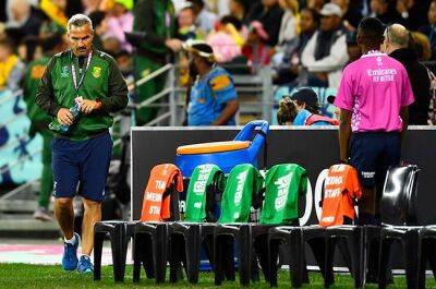 Blitzboks coach Powell apologises to fans after World Cup shock: 'Nobody is more disappointed than us'
