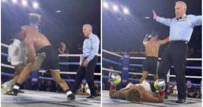 AnEsonGib KOs Austin McBroom: Ringside footage is brutal