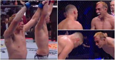 UFC 279: Nate Diaz and Tony Ferguson's incredible show of respect following fight