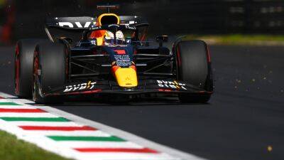 Red Bull’s Max Verstappen battles to win Italian Grand Prix at Monza despite grid penalty