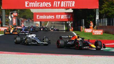 Verstappen wins Italian Grand Prix behind safety car