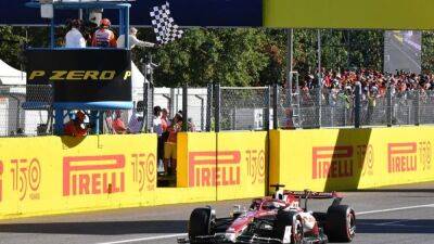 Verstappen wins Italian Grand Prix after safety car finish