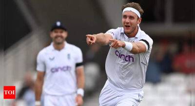 Stuart Broad surpasses Glenn McGrath, becomes second-most successful pacer in Test cricket