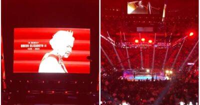Queen Elizabeth II: UFC fans boo tribute to late monarch at UFC 279