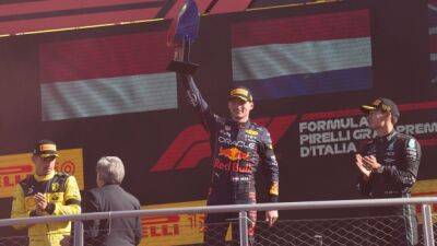Verstappen wins Italian GP for first time to close in on title