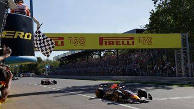 Max Verstappen's winning ways continue at Italian Grand Prix, closes in on F1 points title