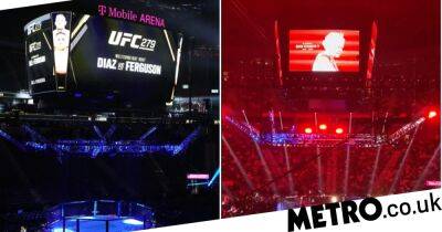 UFC fans boo tribute to the Queen and chant ‘USA!’ during show in Las Vegas