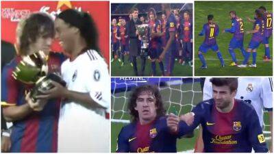Carles Puyol: Ronaldo called Barcelona legend the embodiment of fair play - video shows why