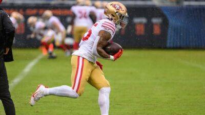 San Francisco 49ers starting RB Elijah Mitchell suffers injury to knee - espn.com - San Francisco -  San Francisco -  Lions -  Chicago - Jordan -  Detroit