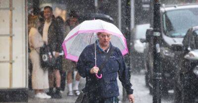 Yellow weather warning issued for parts of Greater Manchester tonight