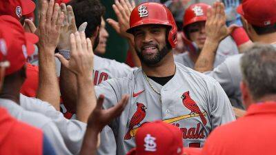St. Louis Cardinals star Albert Pujols hits 697th home run, moves past Alex Rodriguez for fourth place on MLB's all-time list