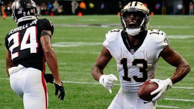 Michael Thomas' two touchdowns spark Saints' come back victory over Falcons