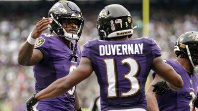 John Harbaugh - Lamar Jackson accounts for 3 TDs in Ravens victory over Jets - foxnews.com - New York -  New York - state New Jersey -  Baltimore - county Rutherford