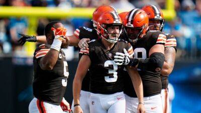 York's 58-yard FG lifts Browns over Panthers