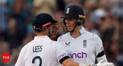 Zak Crawley, Alex Lees propel England towards victory in third Test against South Africa