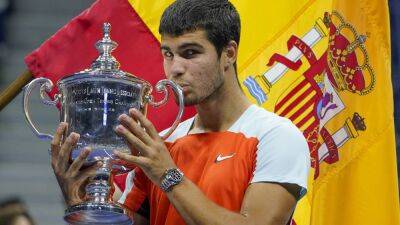 Carlos Alcaraz 'hungry for more' after landmark US Open victory