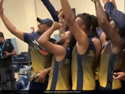 Watch: Sri Lanka's Ecstatic Celebration After Lifting Sixth Asia Cup Title