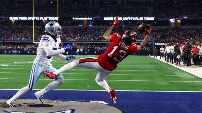 Tom Brady - Mike Evans - Buccaneers' Mike Evans makes ridiculous one-handed touchdown catch against Cowboys - foxnews.com - state Texas - county Arlington - county Evans - county Bay
