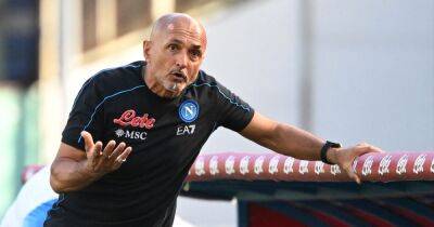 Luciano Spalletti challenged Rangers delay as frustrated Napoli boss has Champions League request 'rejected'