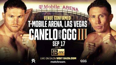 What is the UK Start Time of Canelo vs GGG 3?