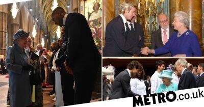 Sports stars recall meeting the Queen: From Lewis Hamilton’s lunch to Anthony Joshua’s ‘flirting’