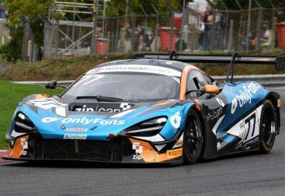 McLaren racers Morgan Tillbrook and Marcus Clutton inherit British GT Championship win after late drama at Brands Hatch