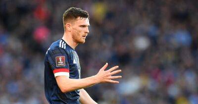 Jurgen Klopp - Andy Robertson - Andy Robertson suffers Scotland Nations League injury blow as Liverpool star OUT of triple header - dailyrecord.co.uk - Britain - Ukraine - Scotland - Ireland - county Clarke