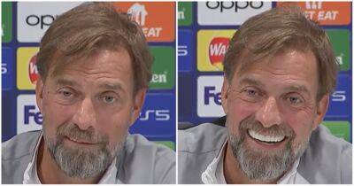 Jurgen Klopp: Liverpool boss goes viral for hilarious response to reporter