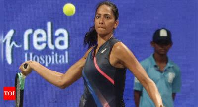 WTA Chennai Open: Indian wild card Thandi pulls off upset win